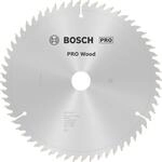 Bosch Professional Kreiss&auml;geblatt Optiline Wood (f&uuml;r Holz, 254 x 30 x 2,0 mm, 60