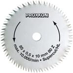 Proxxon Kreiss&auml;geblatt Super-Cut, 85 mm, 80 Z&auml;hn, 28731, Silber