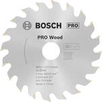 Bosch 1x PRO Wood Kreiss&auml;geblatt f&uuml;r Akku-Handkreiss&auml;gen (f&uuml;r Weichholz,