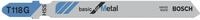 Bosch 5x T 118 G Basic for Metal Stichs&auml;geblatt (f&uuml;r Stahlbleche, Stahlbleche,