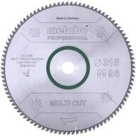 metabo Kreiss&auml;geblatt Multi Cut Professional 315 x 30 mm - Z96 FZ/TZ, 5&deg; neg.,