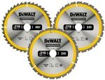 DEWALT Metall-Kreiss&auml;geblatt 250 mm x 30 mm 24T Titanhartmetall, DT1926-QZ