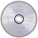Hoja de sierra "multi cut - professional", 254x30, D80 DP/DT, 5&deg; (628093000)