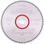 Hoja de sierra "precision cut wood - professional", 305x30, D84 DI 5&deg; neg.
