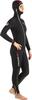 Cressi Women's Diver Lady Monopiece Wetsuit Tauchanzug, Schwarz/Rot, M/3
