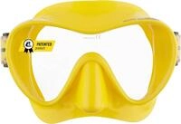 Cressi F1 Tauchmaske oder Combo Schnorchelset - Rahmenloses Geh&auml;rtetes Glas -