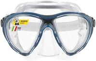 CRESSI seit 1946 Big Eyes Evolution Crystal Mask Klar/Blau Schwarz Einheitsgr&ouml;&szlig;e