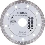 Bosch Home and Garden Diamanttrennscheibe Turbo, 115 mm, 2607019480
