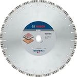 Bosch 1x PRO Stone Diamanttrennscheibe, 400 x 20/25,4 mm | f&uuml;r Weichgestein, Harter