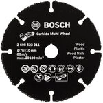 Bosch Professional Carbide Multi Wheel Trennscheibe (Multi Material, &Oslash; 76 mm,