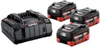 metabo Basis-Set 3 x LiHD 5.5 Ah &ndash; 685074000 &ndash; Akkuset f&uuml;r effizientes und