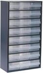 Raaco Kleinteilemagazin C12-24 mit 24 Schubladen - 15 x 30.6 x 55.2 cm | Tragkraft