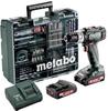 Metabo 602317870 BS 18 L Bohrschrauber-SET 2 x 2,0 AH Akku, 18 V, Et00, 200 W