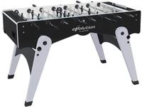 Garlando Tischfu&szlig;ball Foldy Evolution (schwarz/silber, Profistangen (PR))