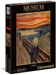 Clementoni 39377 Munch &ndash; Der Schrei &ndash; Puzzle 1000 Teile, Museum Collection 