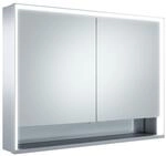Keuco Royal Lumos LED Spiegelschrank mit 2 T&uuml;ren und offenem Fach, 100 x 73,5...