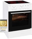 Exquisit ECM 6-4 BZ Standherd 60 cm - Freistehender Elektroherd mit