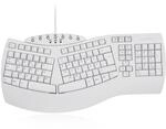 Perixx PERIBOARD-512 Verkabelte Ergonomische Natur-Split-Tastatur, 7