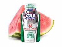GU Energy Gel, Salted Watermelon (salzige Wassermelone), Box mit 24 x 32 g