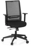 hjh OFFICE 608970 B&uuml;rostuhl Coniston Netz-Stoff Schwarz Schreibtisch-Stuhl