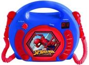 Lexibook, Spider-Man, CD-Player, RCDK100SP | 2 Mikrofone, Kopfh&ouml;reranschluss,