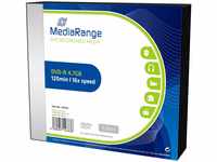 MediaRange MR418 SlimCase DVD-R Rohlinge (4,7GB, 16x Speed, 5-er Spindel)