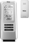 MEBUS funkgesteuerte Wetterstation mit Au&szlig;ensensor, Thermometer, Hygrometer,