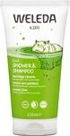 WELEDA Bio Kids 2in1 Shower & Shampoo Spritzige Limette, Naturkosmetik Duschgel und