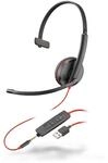 Plantronics Blackwire C3215 Auricular Monoaural Negro