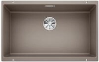 BLANCO SUBLINE 700-U | Granitsp&uuml;le aus SILGRANIT tartufo | Einbauart: Unterbau 