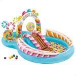 Intex 57149NP - Aufblasbares Play Center S&uuml;&szlig;igkeiten, Vinyl, Mehrfarbig,