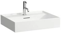 Laufen Kartell Waschtisch unterbauf&auml;hig, 1 Hahnloch, mit &Uuml;berlauf,...