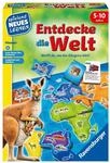 Ravensburger Kinderspiel Entdecke die Welt - Lernspiel ab 5 Jahre | Spiel f&uuml;r 2-4