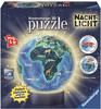 Ravensburger 3D Puzzle Erde im Nachtdesign Nachtlicht 11844 - Puzzle-Ball - 72 Teile