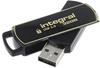 Integral Memory INFD32GB360SEC3.0 USB 3.0-Stick mit SecureLock Software schwarz/gold
