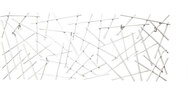 Garderobenleiste 100 x 40 cm wei&szlig;