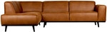 Ecksofa STATEMENT I 210 x 274 cm cognac