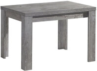 Esstisch ELLA 110-166 x 60 cm&nbsp;Melamin grau Betonoptik