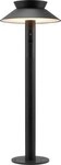 nordlux Wegeleuchte JUSTINA Metall konisch/rund &Oslash; 23 cm 60 cm matt Schwarz