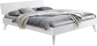 HASENA Bettgestell ANCONA 140 x 200 cm Buche massiv wei&szlig; lackiert