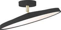 nordlux LED Deckenlampe KAITO 2 PRO Metall &Oslash; 38,5 cm matt Schwarz/Goldfarbig
