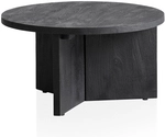 Couchtisch 60 cm Mango massiv Schwarz