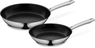 WMF Pfannenset NORDIC 2-tlg. Edelstahl Cromargan Silberfarbig