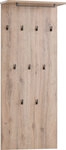 Garderobenpaneel COSMO 50 x 121 cm braun