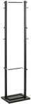 Garderobenst&auml;nder 40 x 175 cm chrom/schwarz