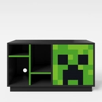 Lowboard MINECRAFT 108 cm schwarz/ grau/ gr&uuml;n