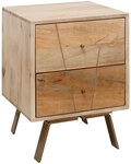 Nachttisch SIKAR 40 x 56 cm braun