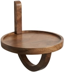 CASAVANTI Wandregal Mango Massivholz 30x33x30 cm braun