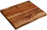 KESPER Schneidebrett 29751 Akazie massiv 48 x 40 x 4 cm natur Braun