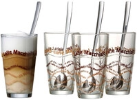 Ritzenhoff & Breker Gl&auml;ser Set 8-teilig transparent/ braun